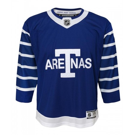 Toronto Maple Leafs Toronto Arenas Blauw Vintage Authentic Shirt - Mannen